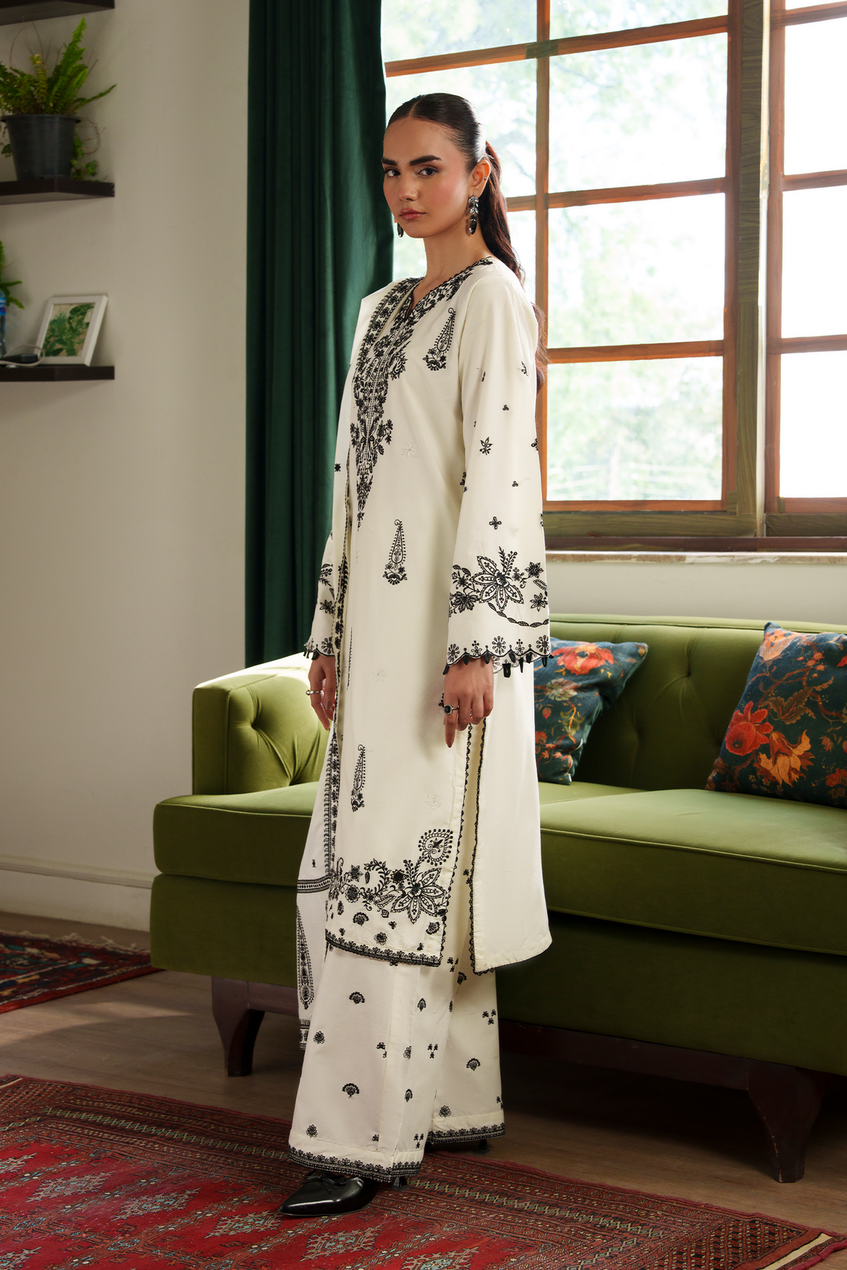 Afrozeh | Basic Pret 26 RTW | NACRE by Afrozeh - Designer Dress  - Type : Ladies Clothes - Available at Libayah - 100% Original 