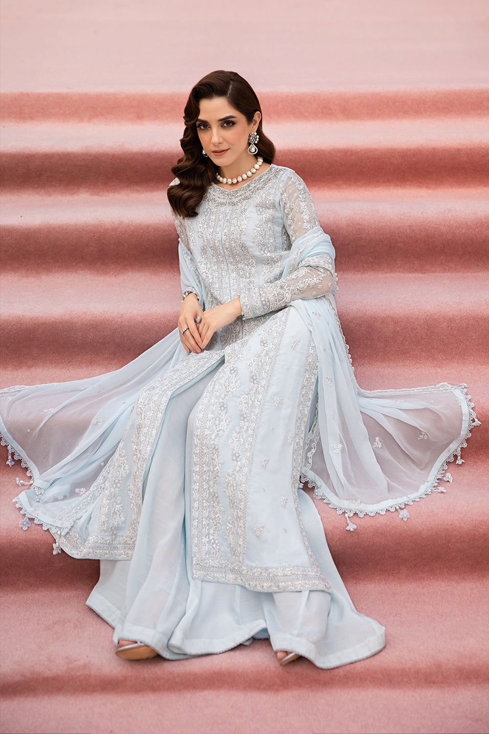 Azure | Luxe Formals | Ocean Sapphire by Azure - Designer Dress  - Type : Ladies Clothes - Available at Libayah - 100% Original 