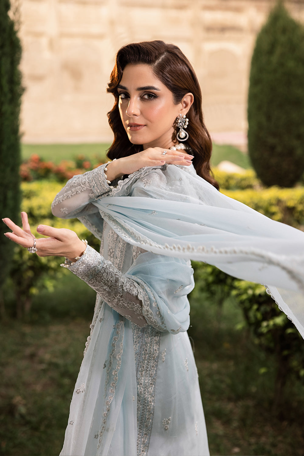 Azure | Luxe Formals | Ocean Sapphire by Azure - Designer Dress  - Type : Ladies Clothes - Available at Libayah - 100% Original 