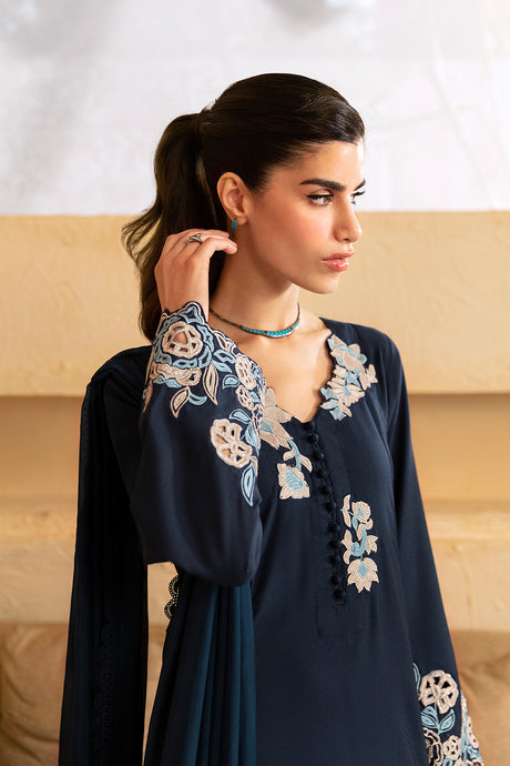 Azure | Luxury Premium Cambric 24 | Oceanic Dazzle by Azure - Designer Dress - Type: Luxury - Available at Libayah - 100% Original