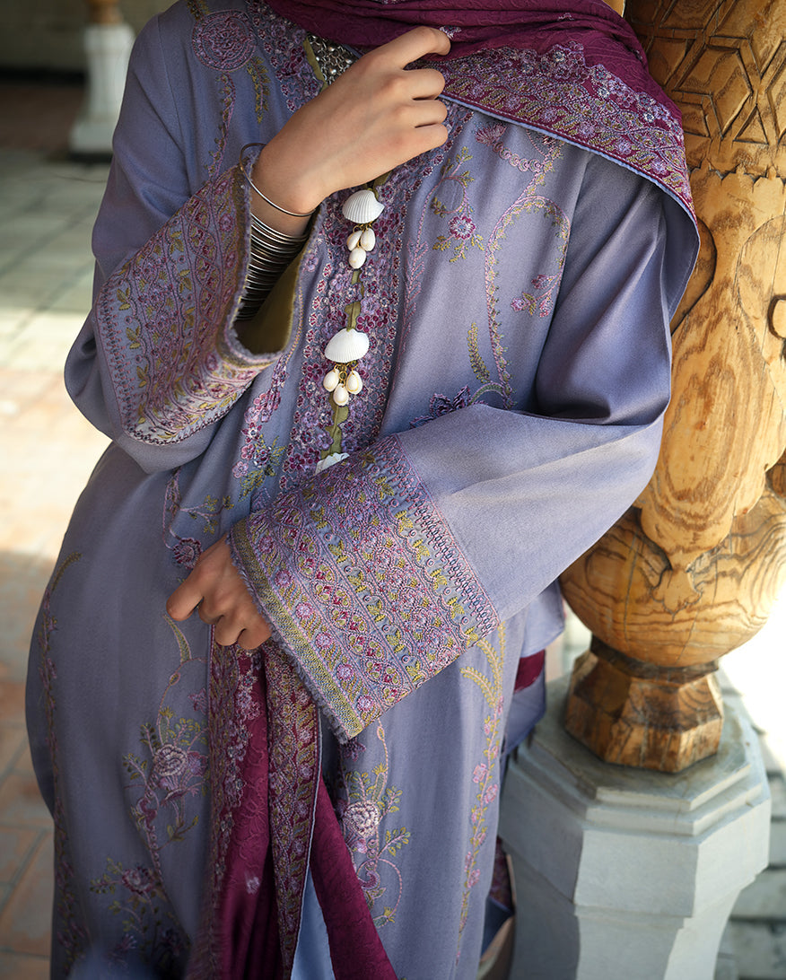 Mushq | Bukhara Winter Edit | Old City Bloom by Mushq - Designer Dress  - Type : Ladies Clothes - Available at Libayah - 100% Original 
