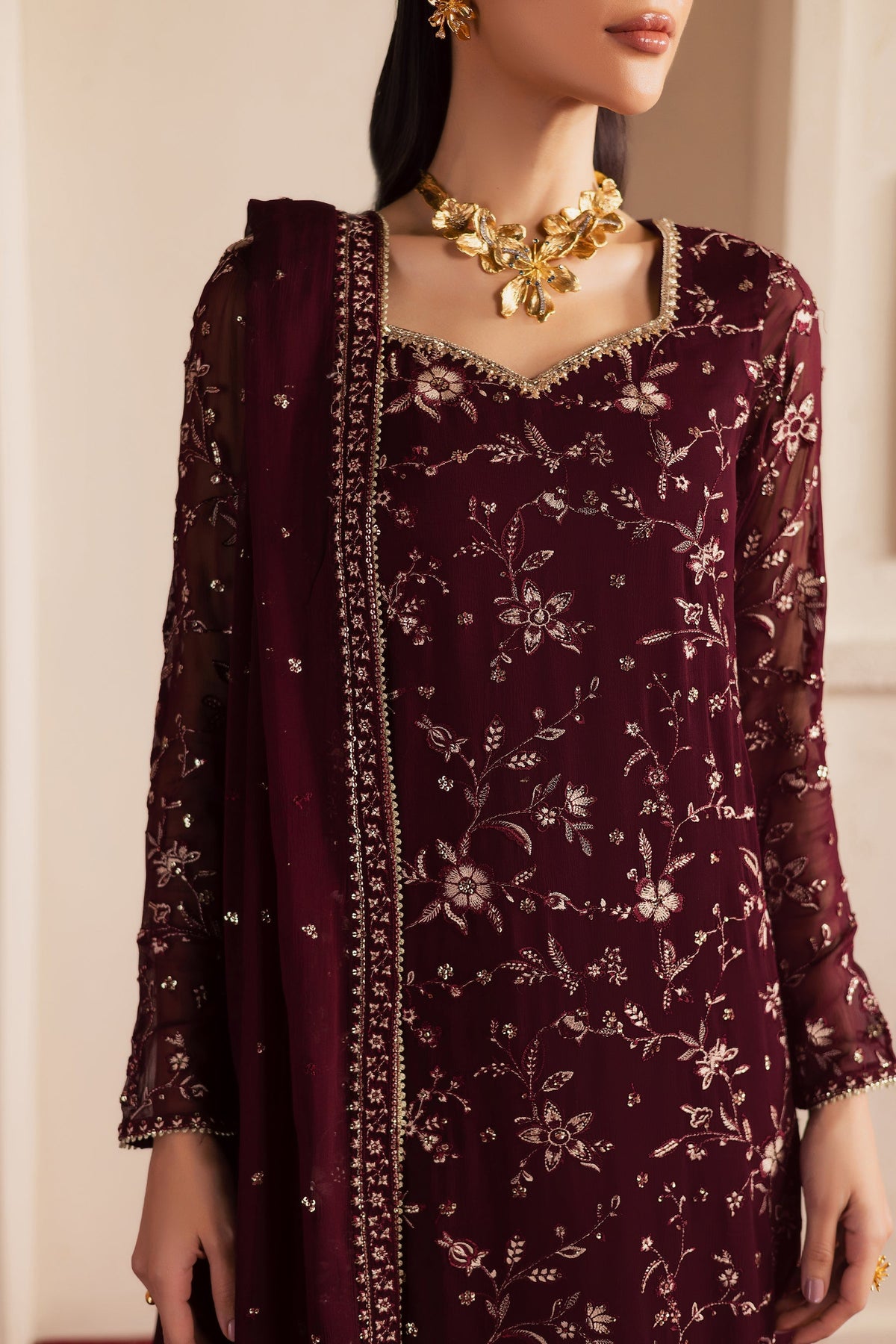 Batik | Festive Eid 26 | Omaira by Batik - Designer Dress  - Type : Ladies Clothes - Available at Libayah - 100% Original 