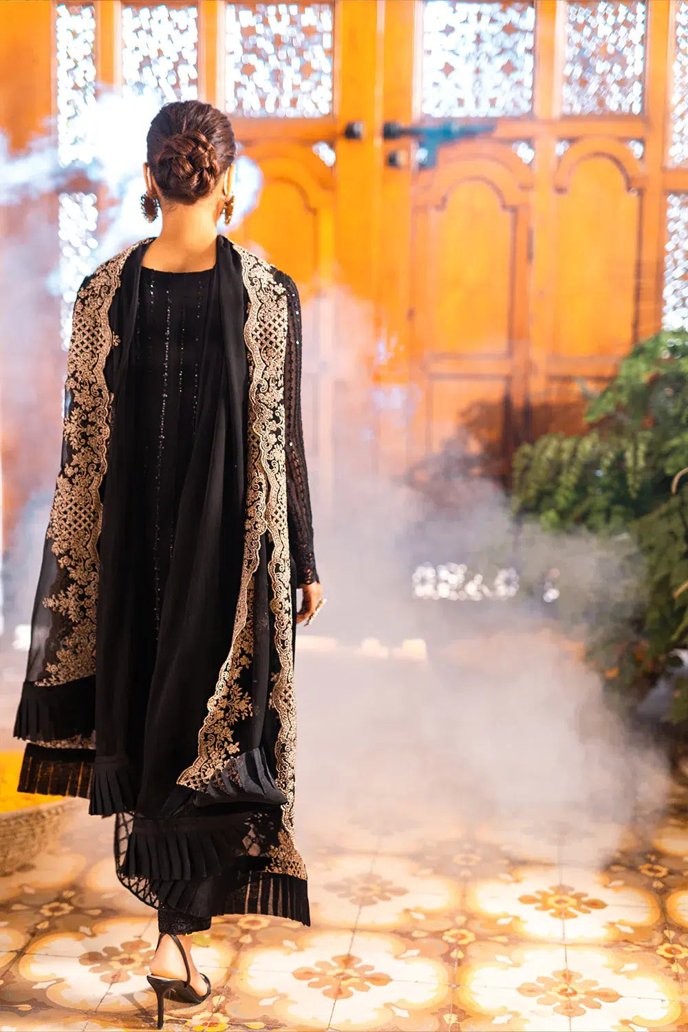 Azure | Embroidered Formals | Onyx Dove by Azure - Designer Dress - Type: Ladies Clothes - Available at Libayah - 100% Original