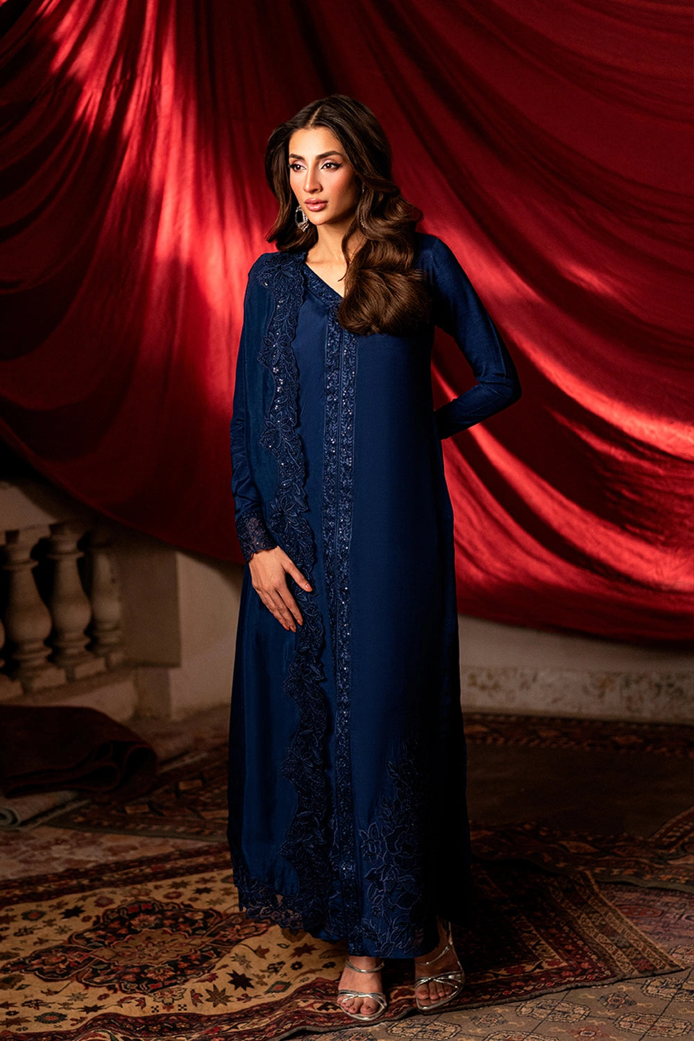 Azure | Vogue Formals | Opal Blue by Azure - Designer Dress - Type : Formal Dress - Available at Libayah - 100% Original