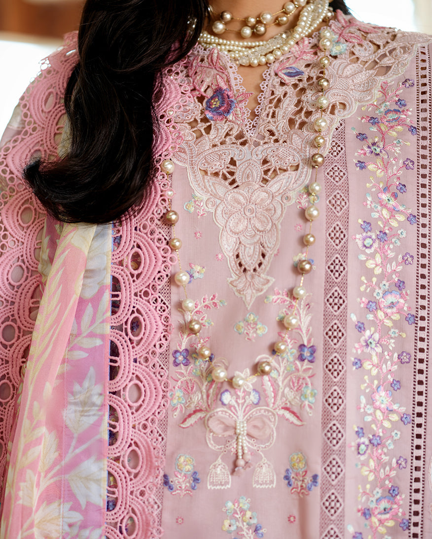 Mushq | Amoi Luxury Lawn | Opulent Whisper - by Libayah - Registered Vendor of : Mushq - 100% Original Designer Dress