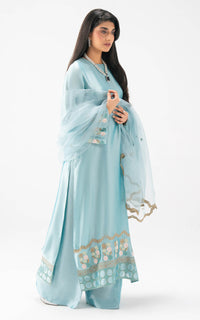 Afrozeh | Basic Pret 26 RTW | NACRE by Afrozeh - Designer Dress  - Type : Ladies Clothes - Available at Libayah - 100% Original 
