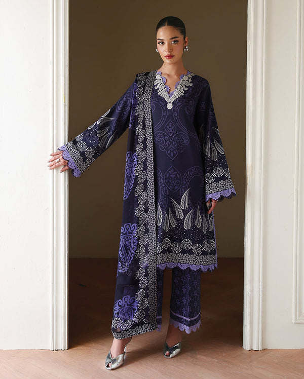 Roheenaz | Eclat Garden Printed Lawn | Orchid Garden by Roheenaz - Designer Dress  - Type : Ladies Clothes - Available at Libayah - 100% Original 