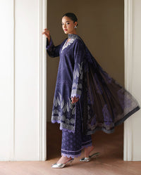 Roheenaz | Eclat Garden Printed Lawn | Orchid Garden by Roheenaz - Designer Dress  - Type : Ladies Clothes - Available at Libayah - 100% Original 