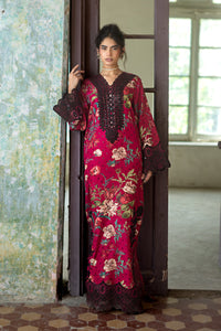 Zainab Chottani | Summer Edition 26 | Orchid Noir Kaftan by Zainab Chottani - Designer Dress  - Type : Ladies Clothes - Available at Libayah - 100% Original 