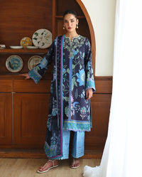 Roheenaz | Eclat Garden Printed Lawn | Orchid meadow by Roheenaz - Designer Dress  - Type : Ladies Clothes - Available at Libayah - 100% Original 