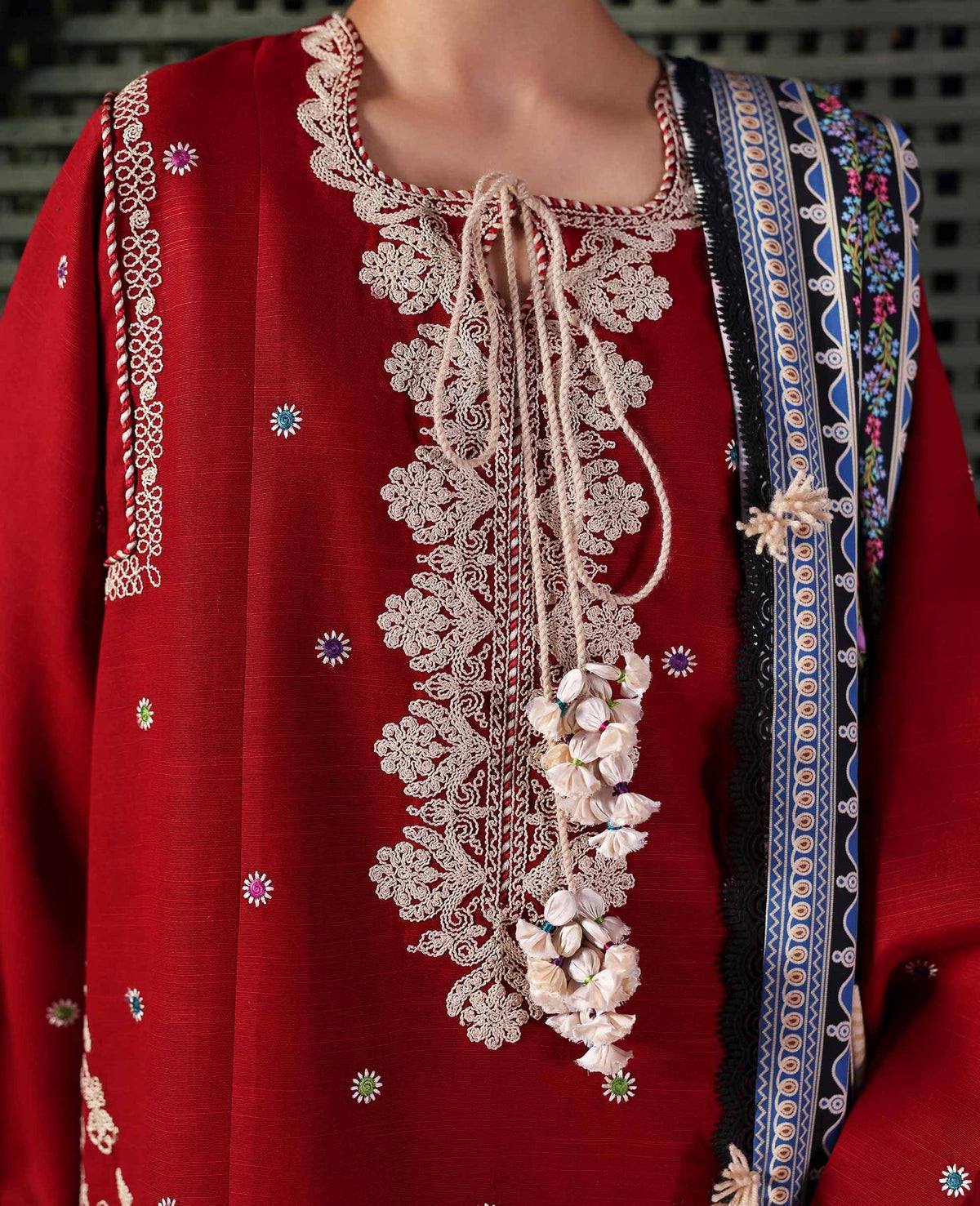 Republic Womenswear | Amaris Luxury Shawl 25 | Orlena by Republic Womenswear - Designer Dress  - Type : Ladies Clothes - Available at Libayah - 100% Original 