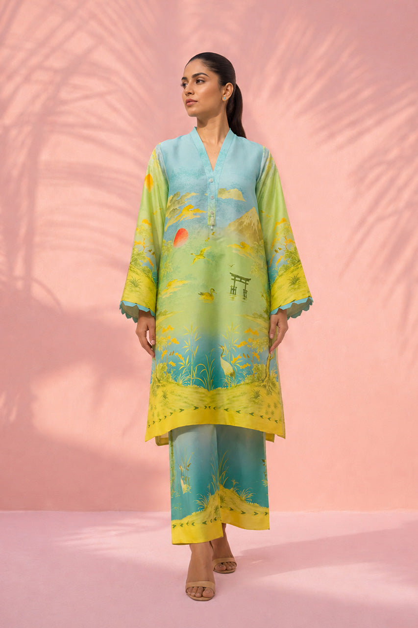 Sania Maskatiya | Summer Festive 26 | Yashal (B) by Sania Maskatiya - Designer Dress  - Type : Ladies Clothes - Available at Libayah - 100% Original 