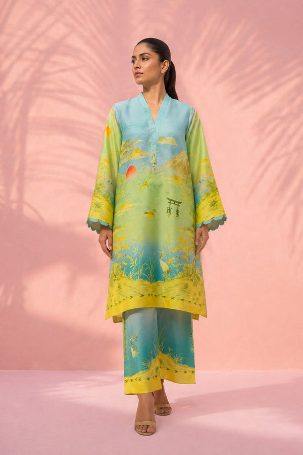 Sania Maskatiya | Summer Festive 26 | Yashal (B) by Sania Maskatiya - Designer Dress  - Type : Ladies Clothes - Available at Libayah - 100% Original 