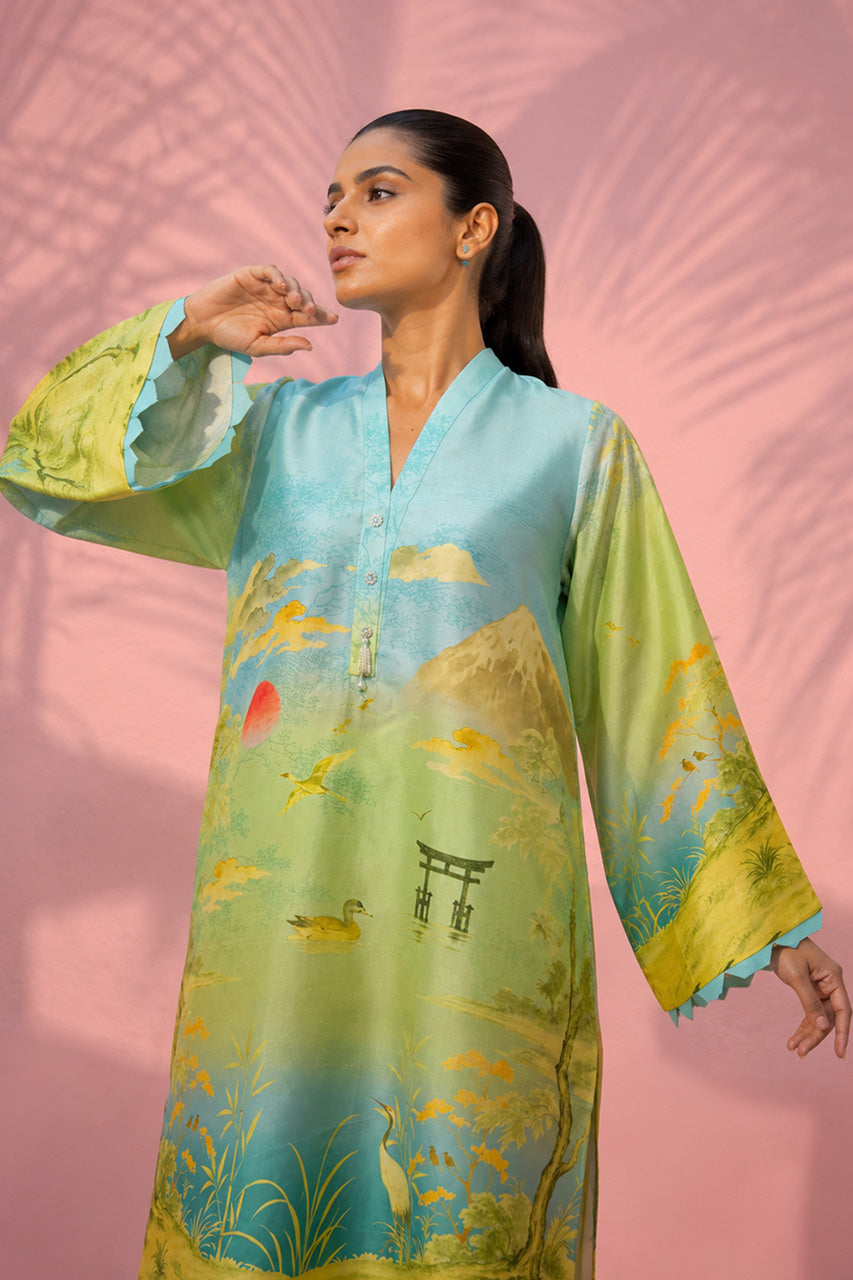 Sania Maskatiya | Summer Festive 26 | Yashal (B) by Sania Maskatiya - Designer Dress  - Type : Ladies Clothes - Available at Libayah - 100% Original 