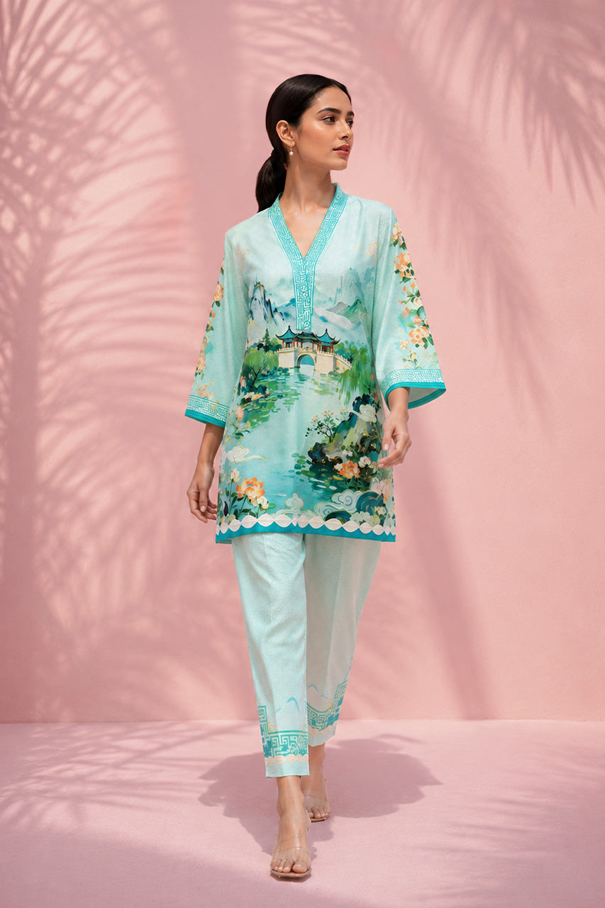 Sania Maskatiya | Summer Festive 26 | Eileen by Sania Maskatiya - Designer Dress  - Type : Ladies Clothes - Available at Libayah - 100% Original 