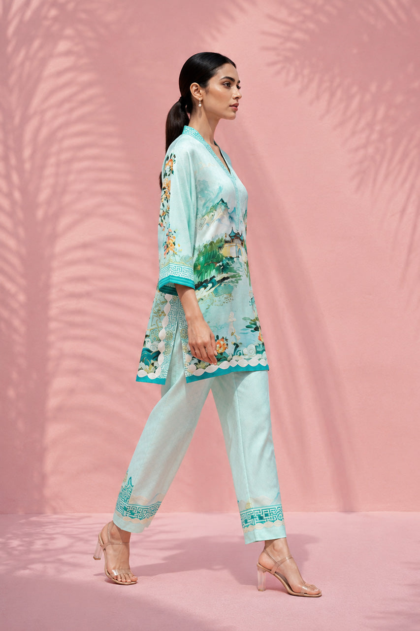 Sania Maskatiya | Summer Festive 26 | Eileen by Sania Maskatiya - Designer Dress  - Type : Ladies Clothes - Available at Libayah - 100% Original 