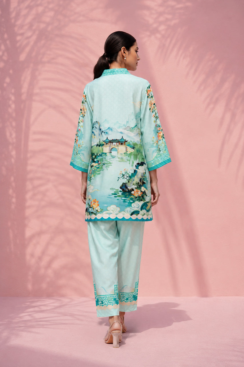 Sania Maskatiya | Summer Festive 26 | Eileen by Sania Maskatiya - Designer Dress  - Type : Ladies Clothes - Available at Libayah - 100% Original 