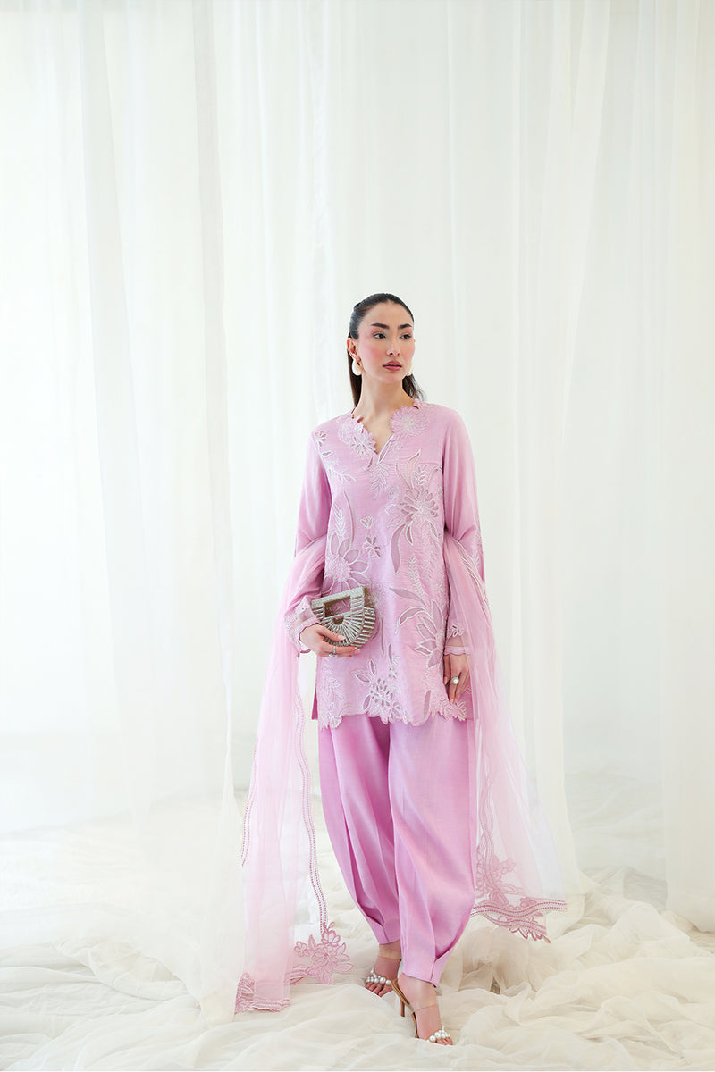Saira Rizwan | Lael Silk Edit 26 | OVELIA-SRLC26-08 by Saira Rizwan - Designer Dress  - Type : Ladies Clothes - Available at Libayah - 100% Original 