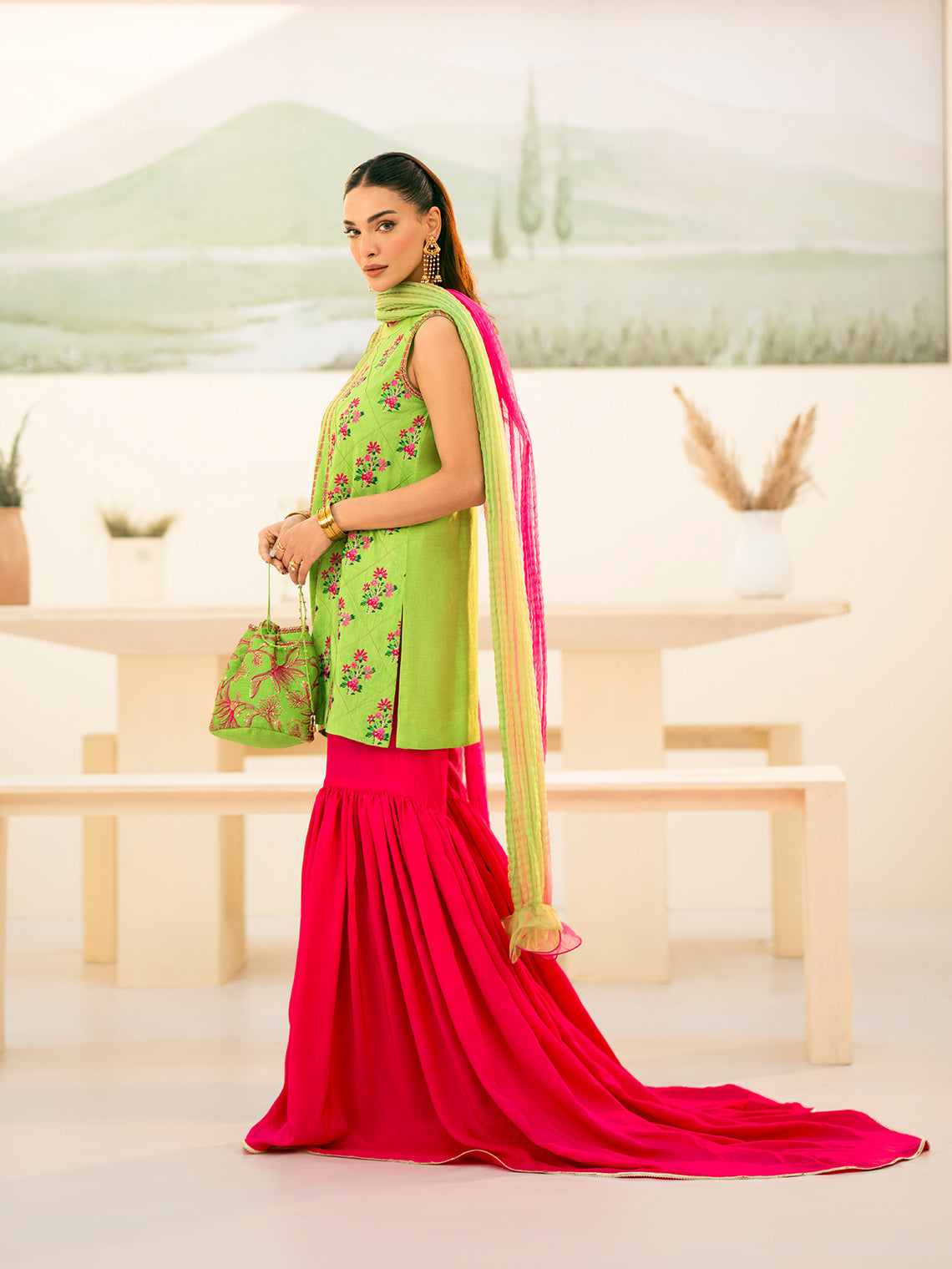 Fozia Khalid | Eid Edit 24 | Soraya by Fozia Khalid - Designer Dress - Type: Ladies Clothes - Available at Libayah - 100% Original