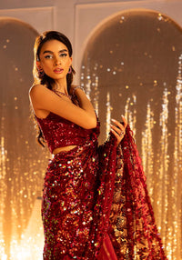Zarqash | Bling Series | SCARLET by Zarqash - Designer Dress - Type: Ladies Clothes - Available at Libayah - 100% Original