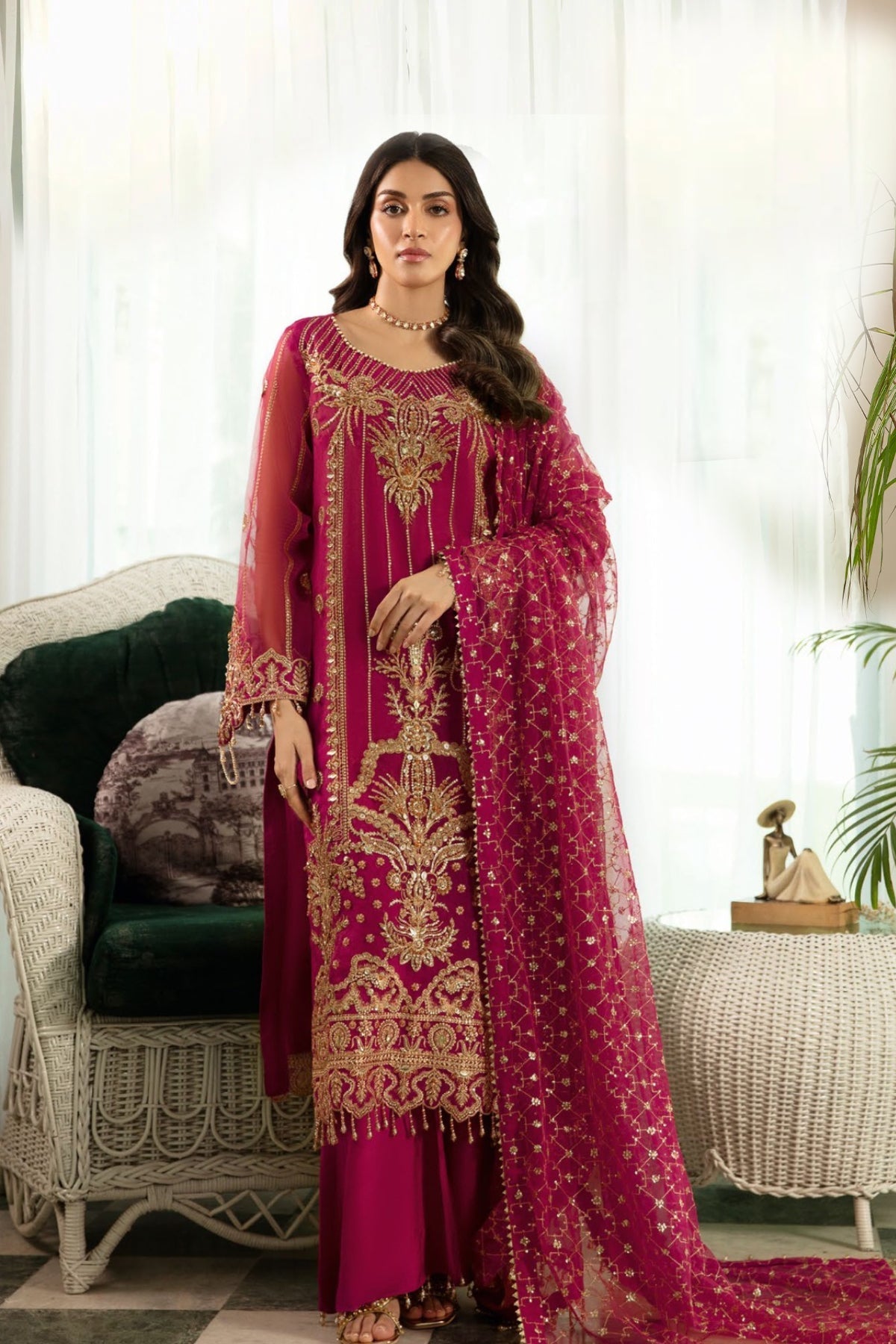 Raeesa Premium | Dehleez Formals | Dl 1031 by Raeesa Premium - Designer Dress  - Type : Ladies Clothes - Available at Libayah - 100% Original 