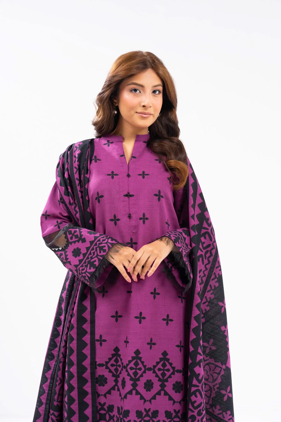 Al Karam | Winter 24 | PF-44.1-24 by Alkaram - Designer Dress - Type: Ladies Clothes - Available at Libayah - 100% Original