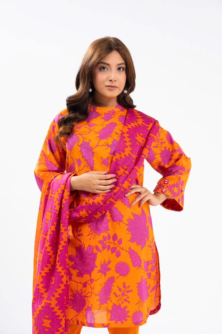 Al Karam | Winter 24 | FW-37-24 by Alkaram - Designer Dress - Type: Ladies Clothes - Available at Libayah - 100% Original