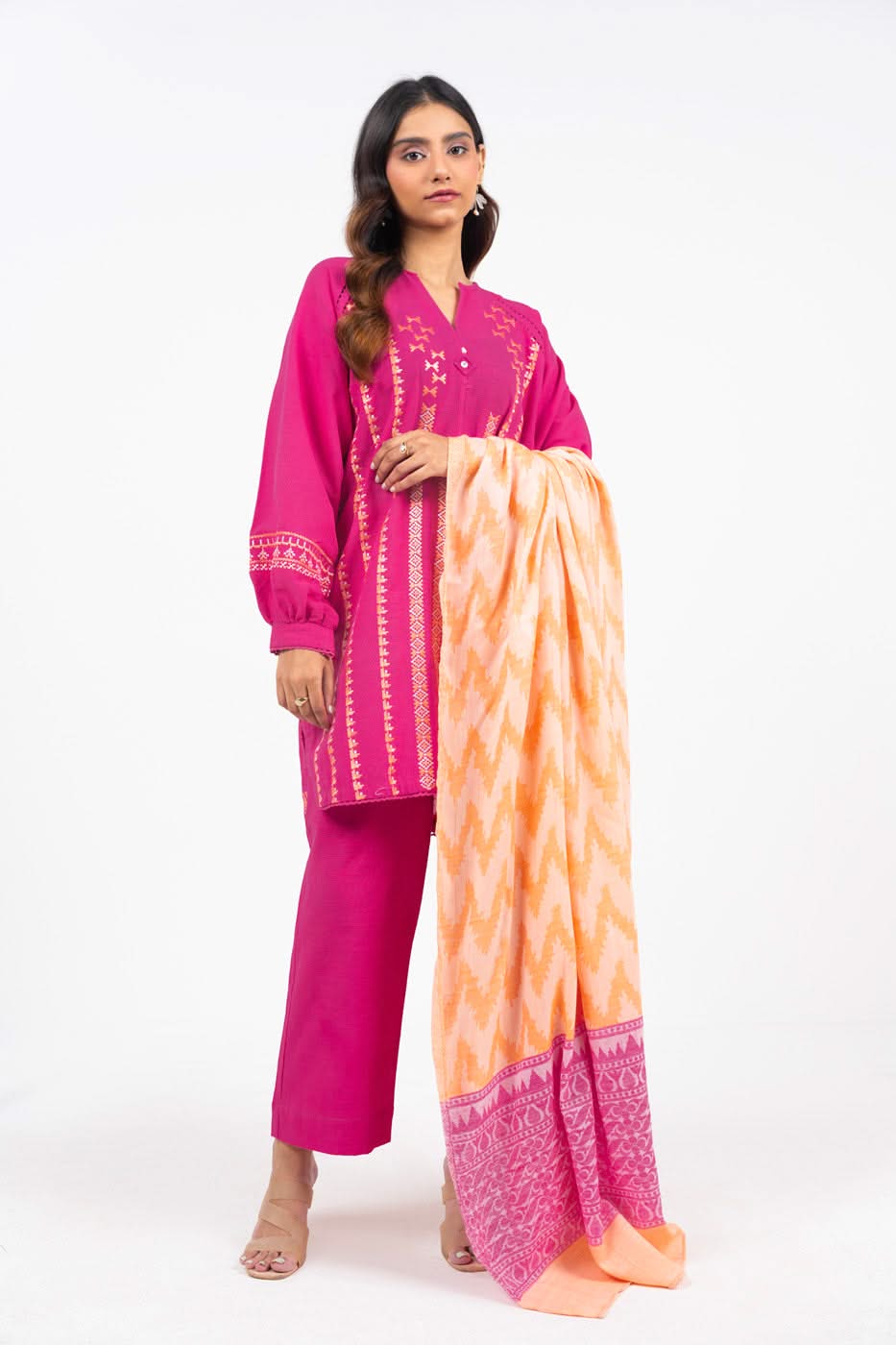 Al Karam | Winter 24 | FW-45-24 by Alkaram - Designer Dress - Type: Ladies Clothes - Available at Libayah - 100% Original