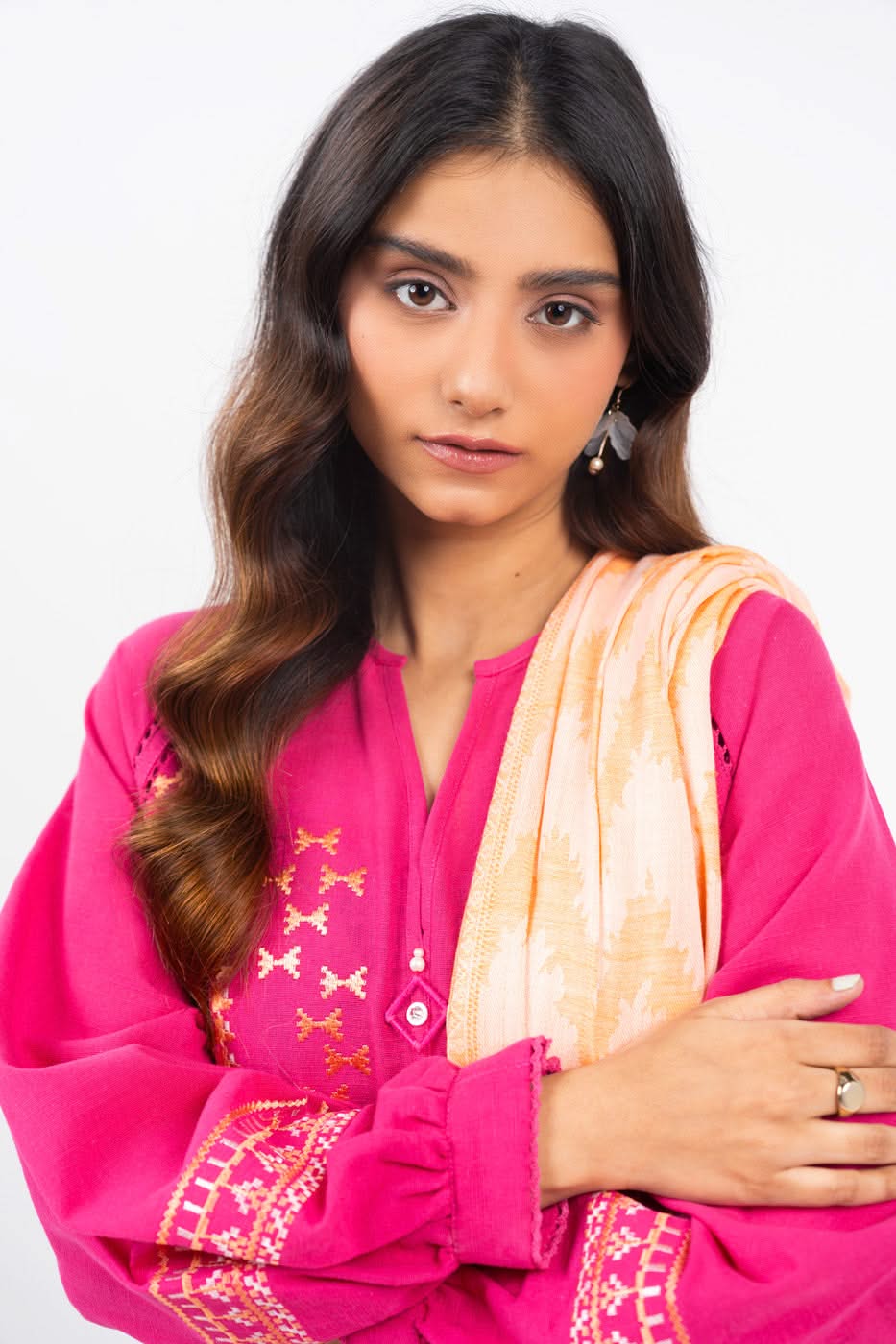 Al Karam | Winter 24 | FW-45-24 by Alkaram - Designer Dress - Type: Ladies Clothes - Available at Libayah - 100% Original