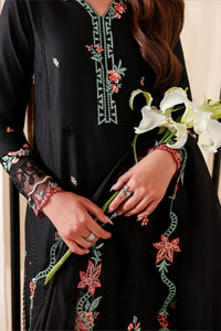 Azure | Luxury Lawn 26 | Black Peony by Azure - Designer Dress  - Type : Ladies Clothes - Available at Libayah - 100% Original 