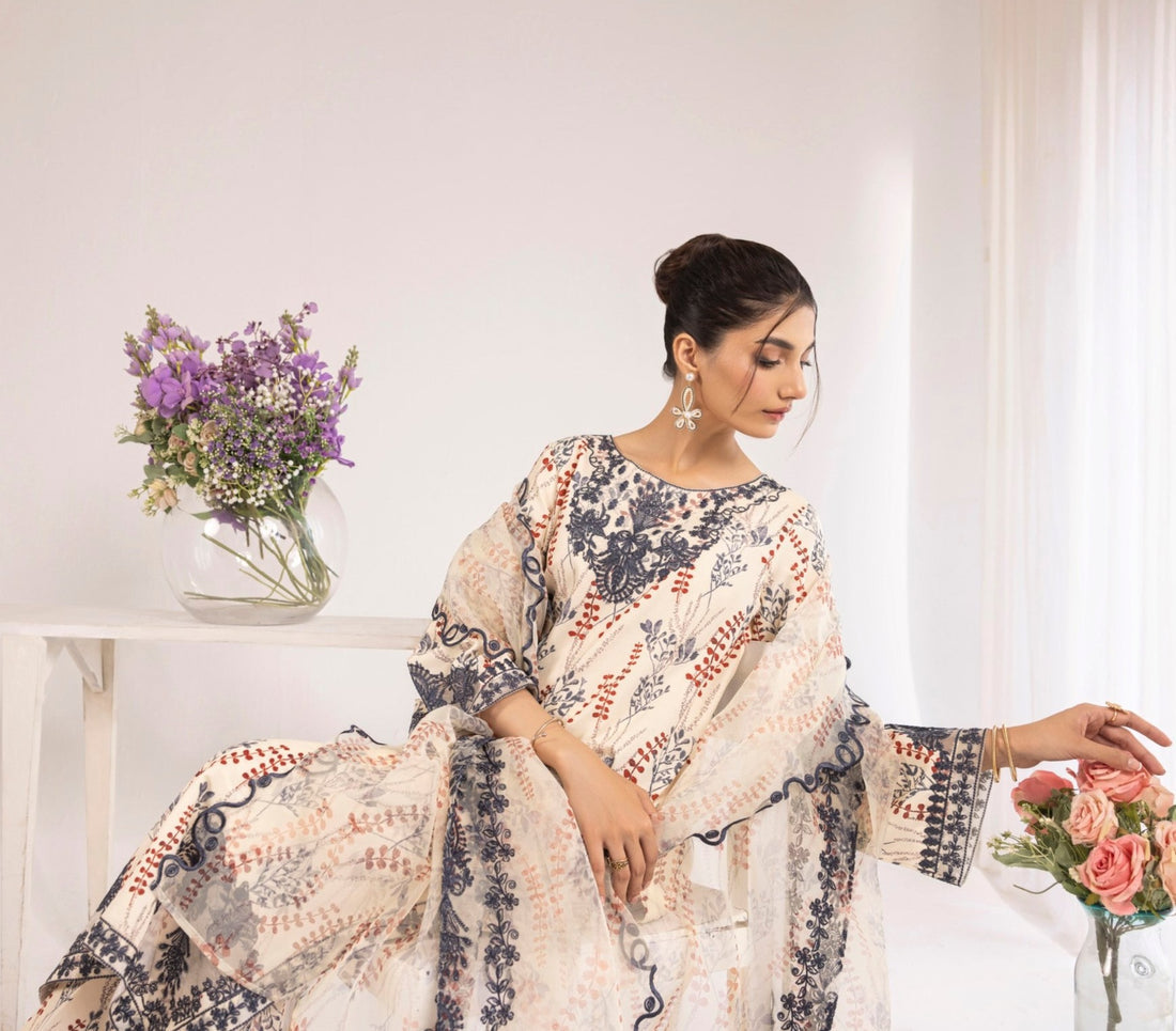 Mohagni | Tulips 24 | PLS-125 by Mohagni - Designer Dress - Type: Ladies Clothes - Available at Libayah - 100% Original