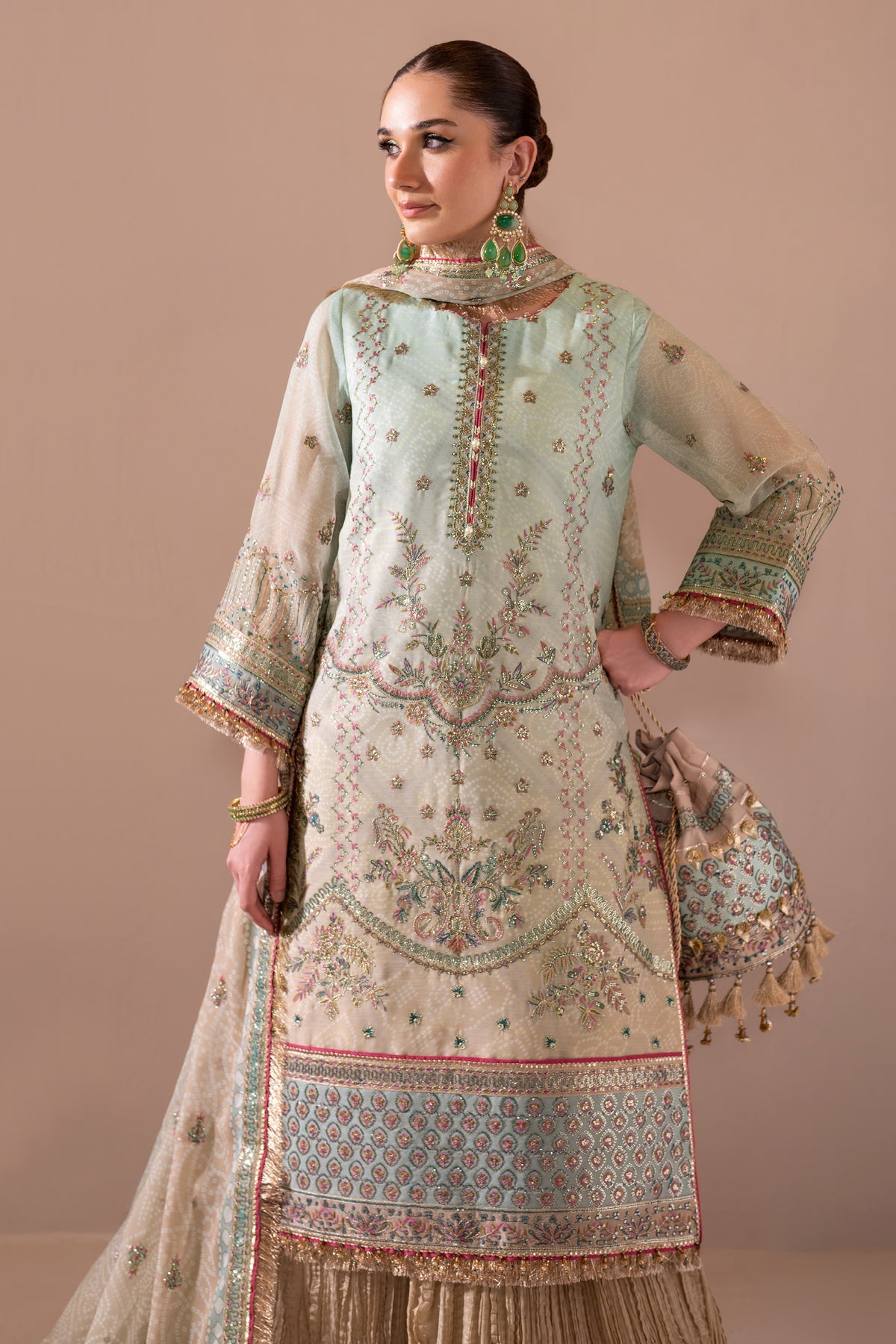Alizeh | Jhalak Formals | AF-JHLK-07-PAKIZA by Alizeh - Designer Dress - Type: Ladies Clothes - Available at Libayah - 100% Original