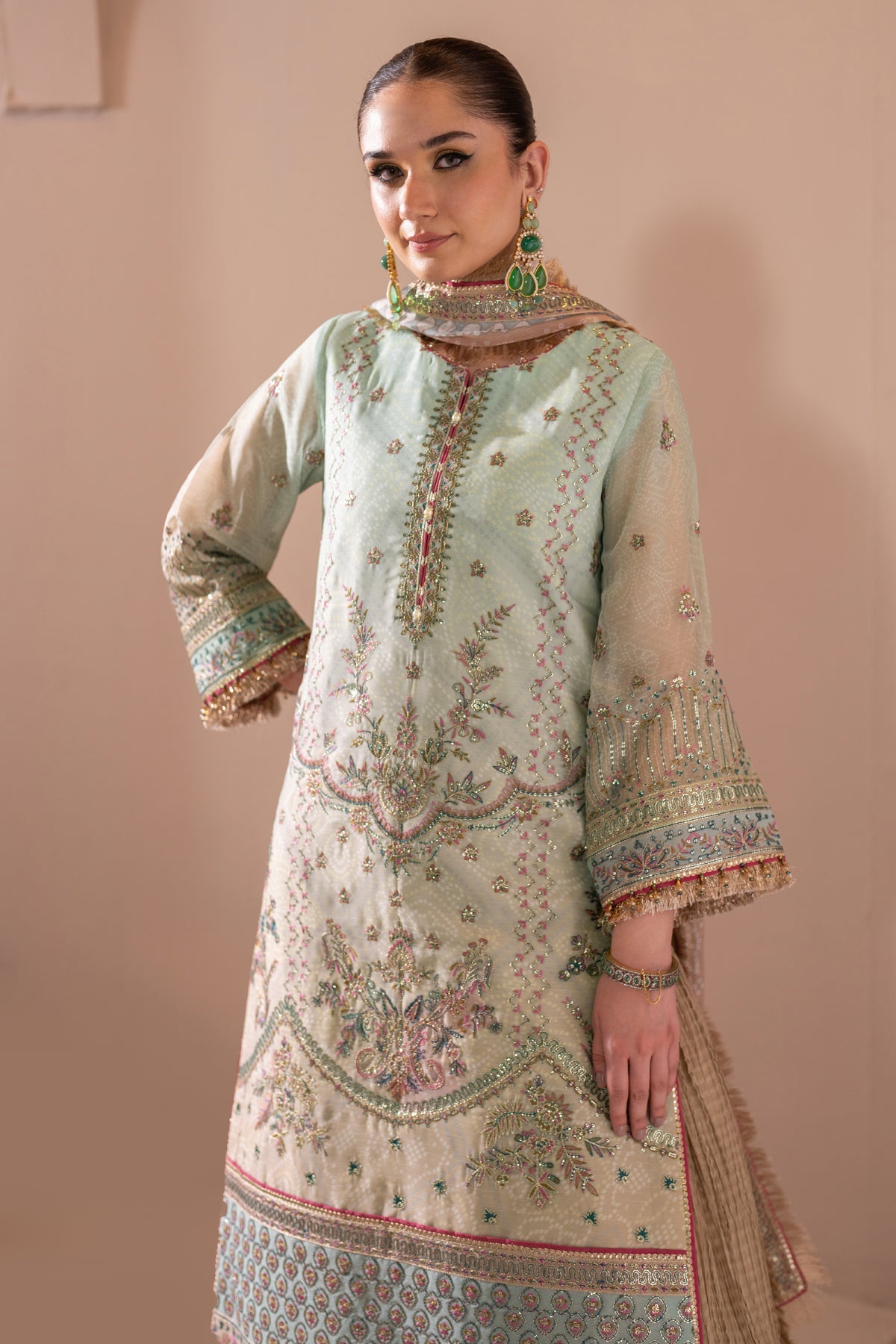 Alizeh | Jhalak Formals | AF-JHLK-07-PAKIZA by Alizeh - Designer Dress - Type: Ladies Clothes - Available at Libayah - 100% Original