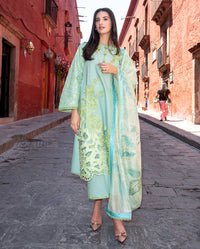 Mushq | Odyssey Lawn 26 | Paloma by Mushq - Designer Dress  - Type : Ladies Clothes - Available at Libayah - 100% Original 