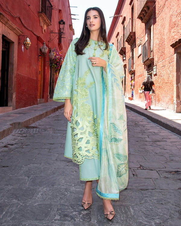 Mushq | Odyssey Lawn 26 | Paloma by Mushq - Designer Dress  - Type : Ladies Clothes - Available at Libayah - 100% Original 