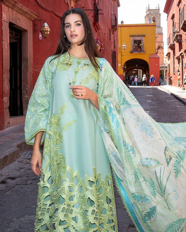 Mushq | Odyssey Lawn 26 | Paloma by Mushq - Designer Dress  - Type : Ladies Clothes - Available at Libayah - 100% Original 