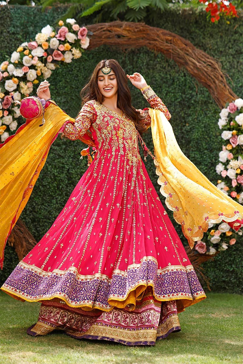 Sana Abbas | Wedding Formals | Paras by Sana Abbas - Designer Dress - Type: Ladies Clothes - Available at Libayah - 100% Original