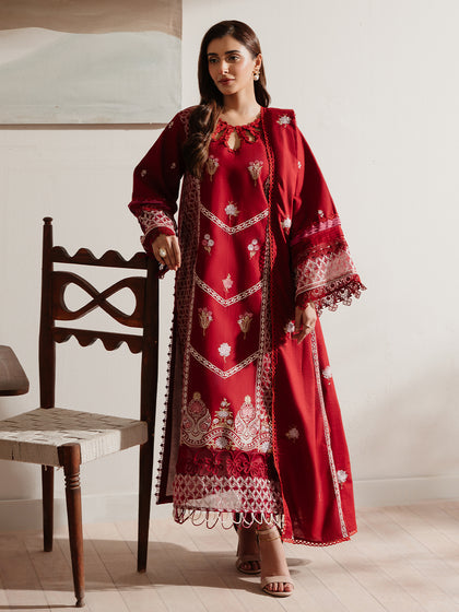 Parishay | Duha Winter |  DU-08 by Parishay - Designer Dress - Type: Ladies Clothes - Available at Libayah - 100% Original