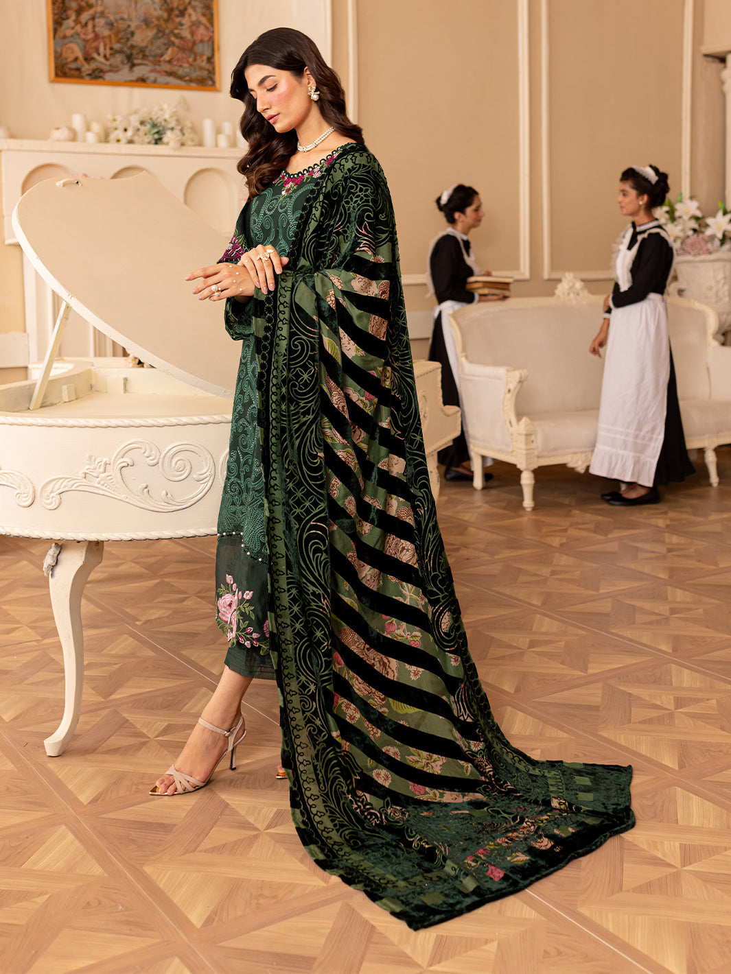 Parishay | Panache Winter | PN-03 by Parishay - Designer Dress - Type: Ladies Clothes - Available at Libayah - 100% Original