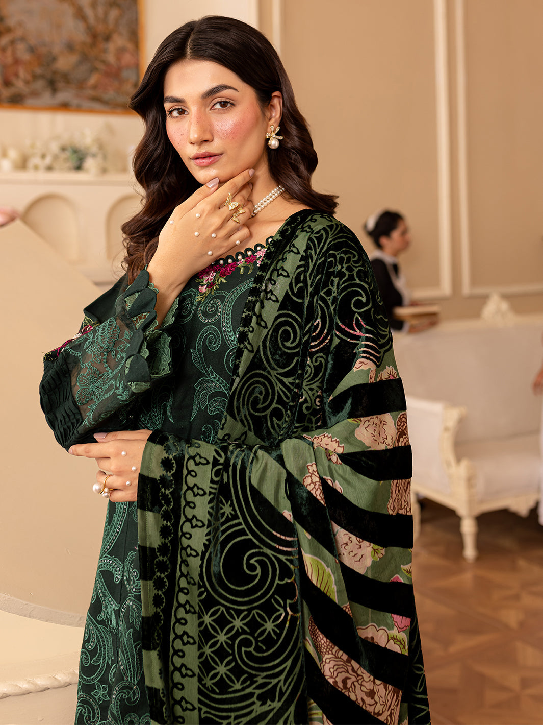 Parishay | Panache Winter | PN-03 by Parishay - Designer Dress - Type: Ladies Clothes - Available at Libayah - 100% Original