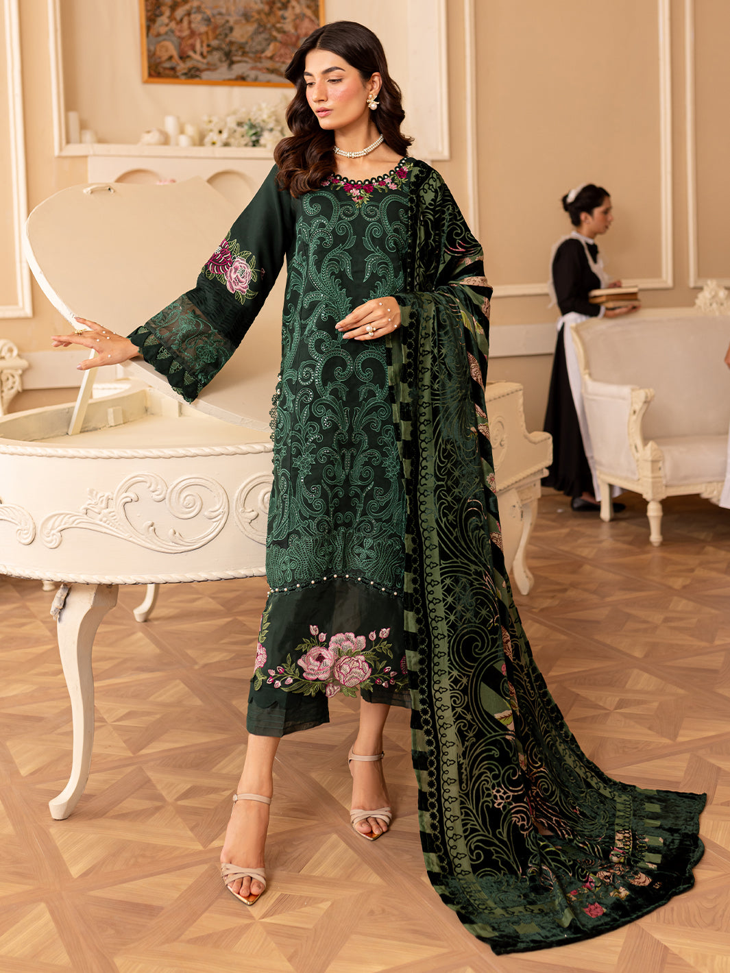 Parishay | Panache Winter | PN-03 by Parishay - Designer Dress - Type: Ladies Clothes - Available at Libayah - 100% Original