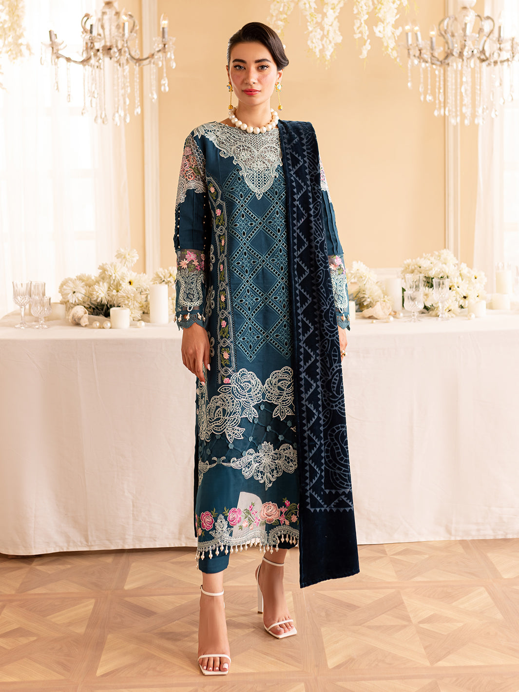 Parishay | Panache Winter | PN-06 by Parishay - Designer Dress - Type: Ladies Clothes - Available at Libayah - 100% Original