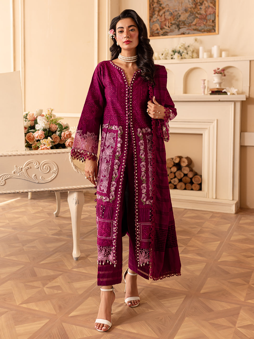 Parishay | Panache Winter | PN-07 by Parishay - Designer Dress - Type: Ladies Clothes - Available at Libayah - 100% Original