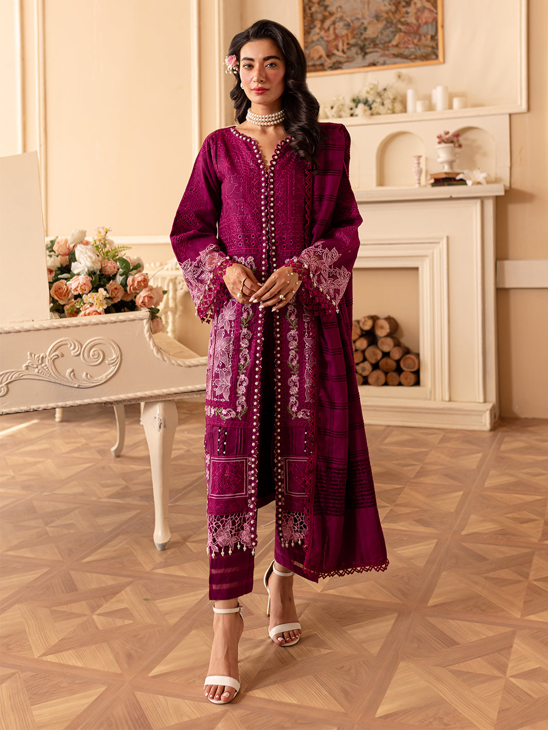 Parishay | Panache Winter | PN-07 by Parishay - Designer Dress - Type: Ladies Clothes - Available at Libayah - 100% Original