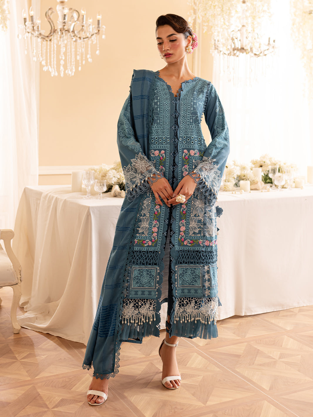 Parishay | Panache Winter | PN-08 by Parishay - Designer Dress - Type: Ladies Clothes - Available at Libayah - 100% Original