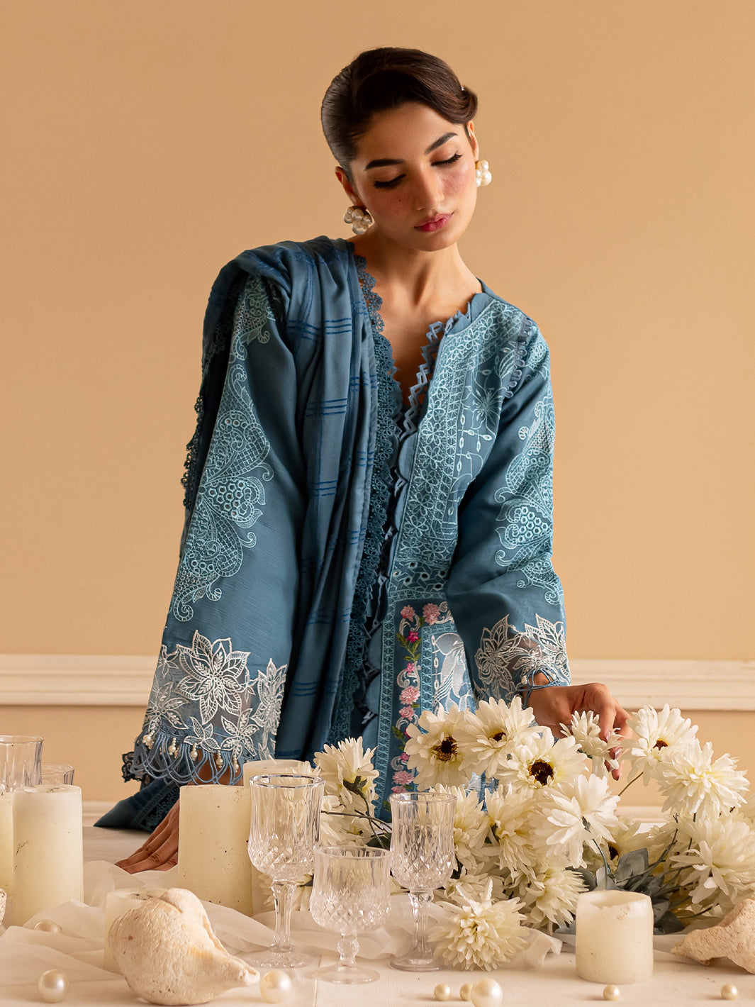 Parishay | Panache Winter | PN-08 by Parishay - Designer Dress - Type: Ladies Clothes - Available at Libayah - 100% Original