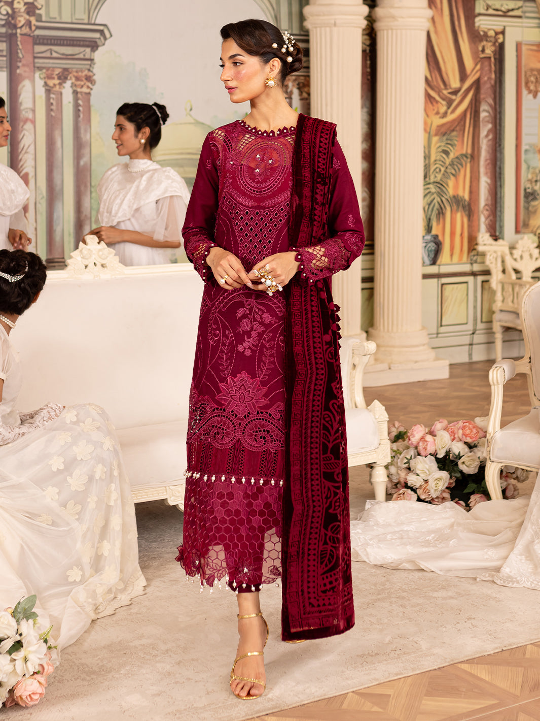 Parishay | Panache Winter | PN-01 by Parishay - Designer Dress - Type: Ladies Clothes - Available at Libayah - 100% Original