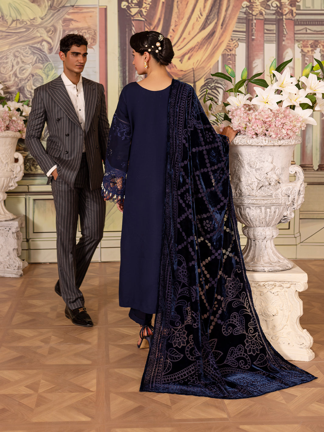 Parishay | Panache Winter | PN-02 by Parishay - Designer Dress - Type: Ladies Clothes - Available at Libayah - 100% Original