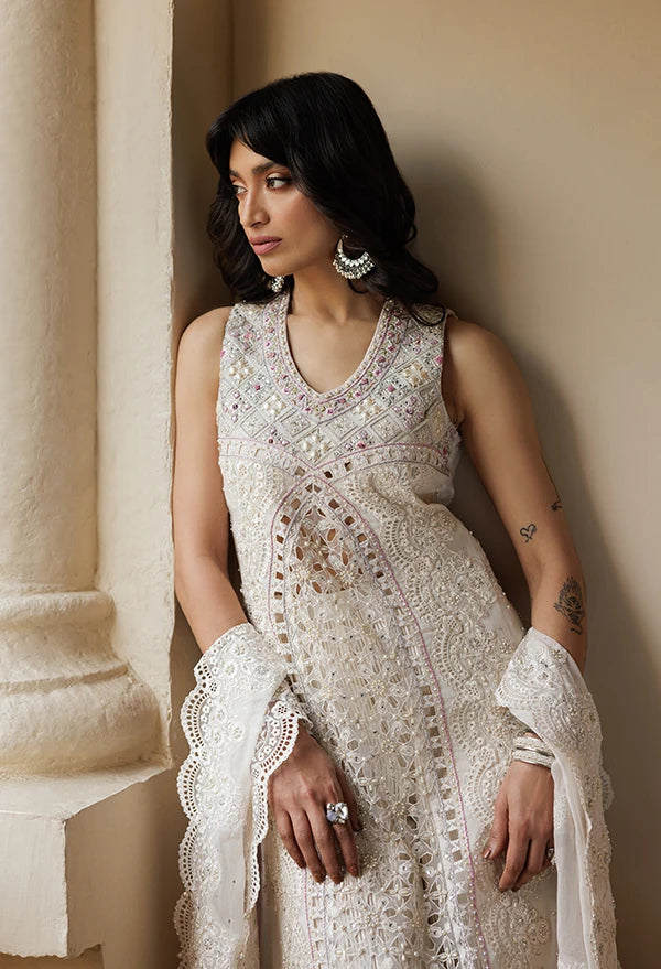 Afrozeh | Basic Pret 26 RTW | NACRE by Afrozeh - Designer Dress  - Type : Ladies Clothes - Available at Libayah - 100% Original 