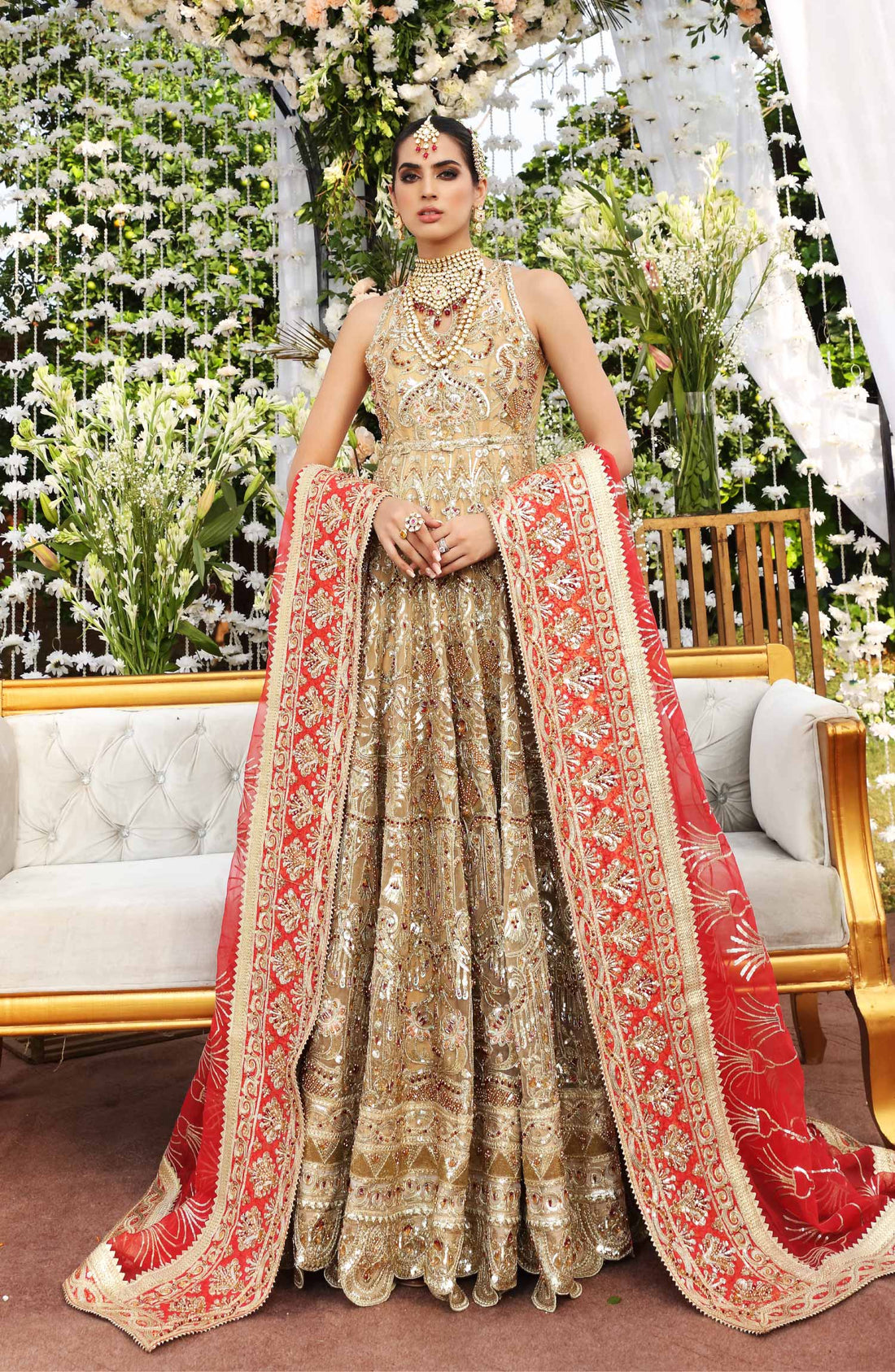 Maryum N Maria | Signature Maxi 24 | Bridal Maxi - Passion Fling (MBM-0013) by Maryum N Maria - Designer Dress - Type: Bridal - Available at Libayah - 100% Original